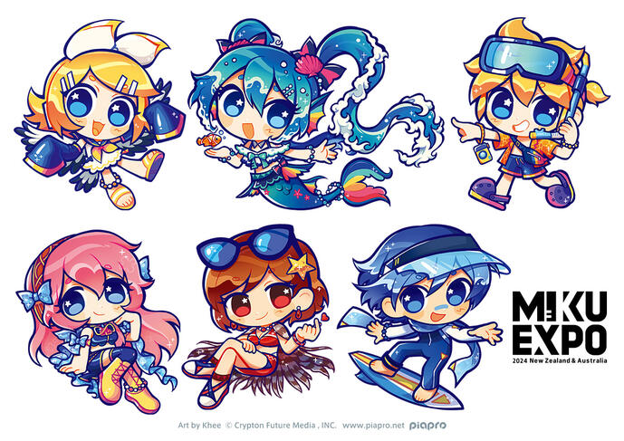 Commission for MIKU EXPO AUS/NZ 2024